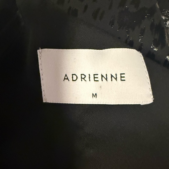Adrienne Black Metallic Relaxed Camisole - Picture 6 of 7